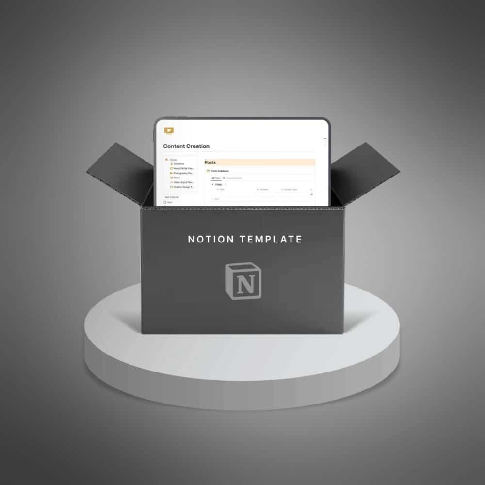 Ultimate Notion Productivity Bundle