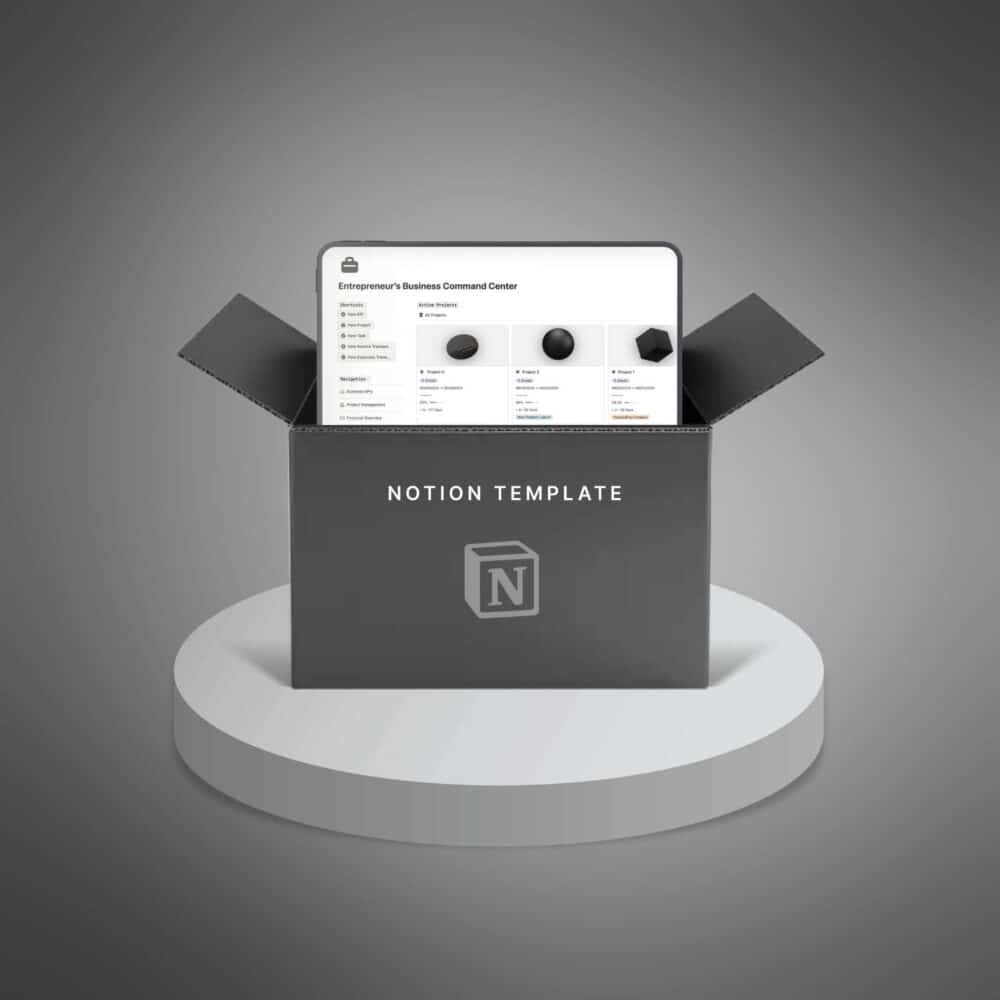 Ultimate Notion Productivity Bundle