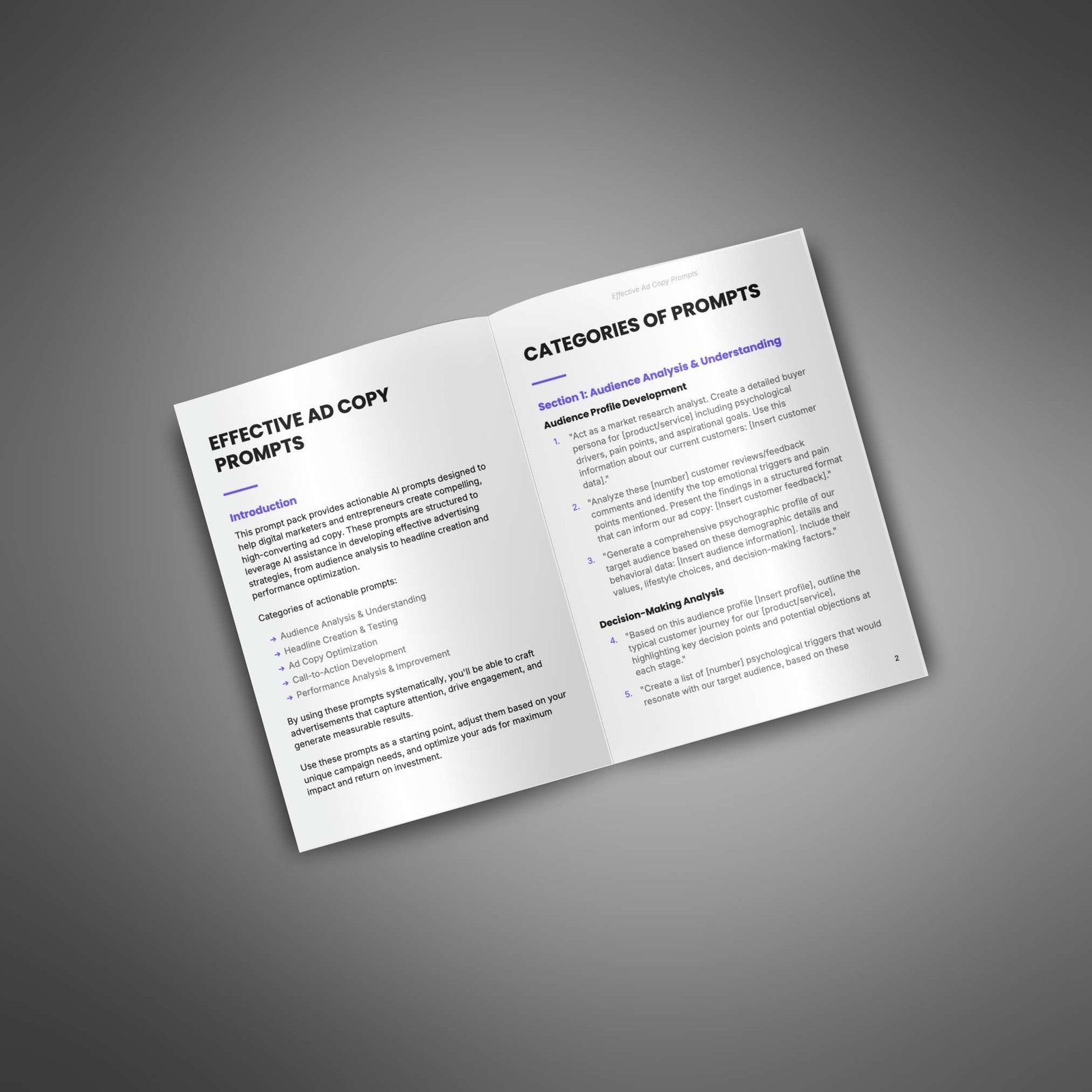 Effective Ad Copy - Prompts2 Ad Copy Value That Converts