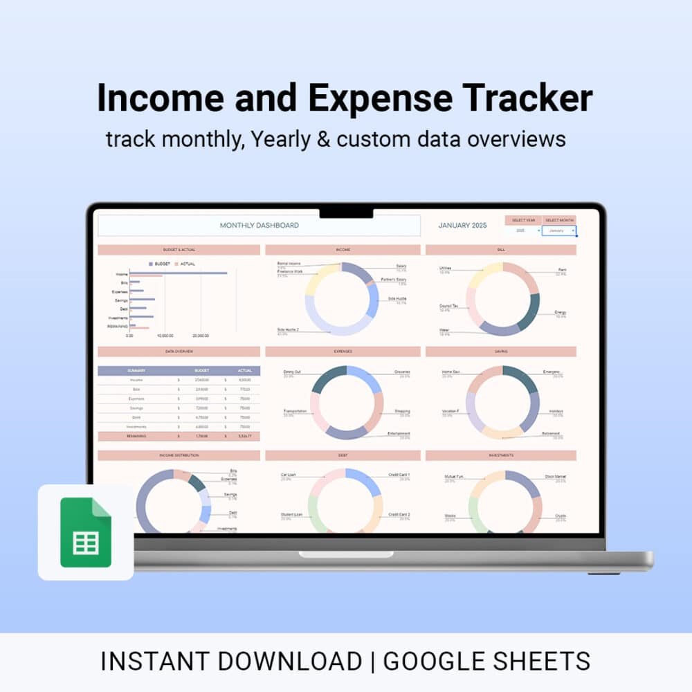 Income and Expense Tracker