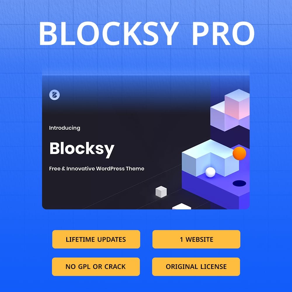 Blocksy pro – Lifetime Access | Original Official License